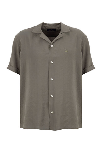 BROOKS BROTHERS Haki Erkek Regular Fit Gömlek BBSS26MSH018