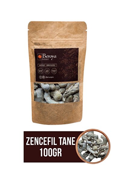 beroya Doğal Tane Zencefil 100g