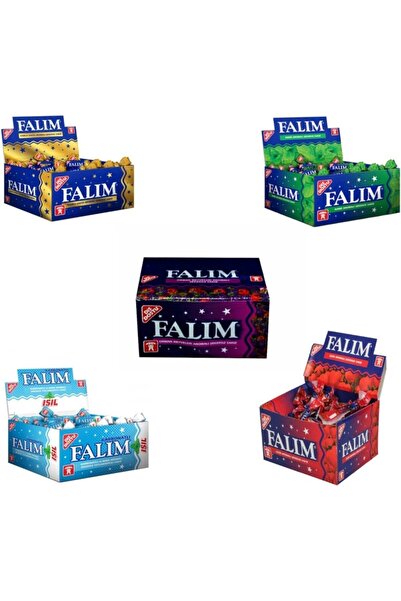 Falım Sakız 10 Adet Karışık ( Her Çeşitten 10 Adet )