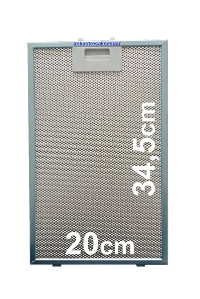 Arçelik EHLA FİLTRE Ade 604-5 S Davlumbaz Filtre Orijinal 20x34,5cm Aspiratör...