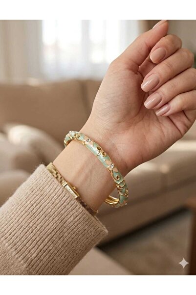 TLSMACCESORIES MİNELİ KELEPÇE BİLEKLİK