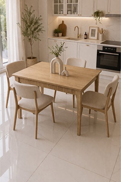 MOBİX HOME MK04 69x120 Yemek ve Mutfak Masası Ceviz