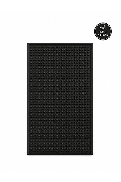 Siliconly Bar Mat 30x15 – %100 Silikon Kaymaz Tezgah Pedi – Bardak / Kafe / Bar