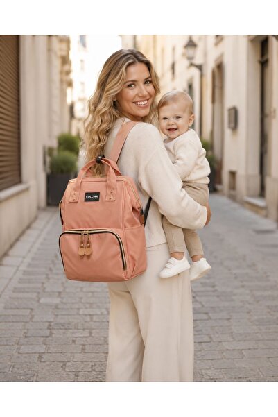 PaminBags Aksesuar حقيبة ظهر للأم والطفل مع جيوب PMN003