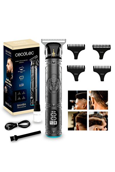 CECOTEC Precisioncare Samurai Kablosuz Saç Sakal Tıraş Makinesi | Şarjlı Tıra...