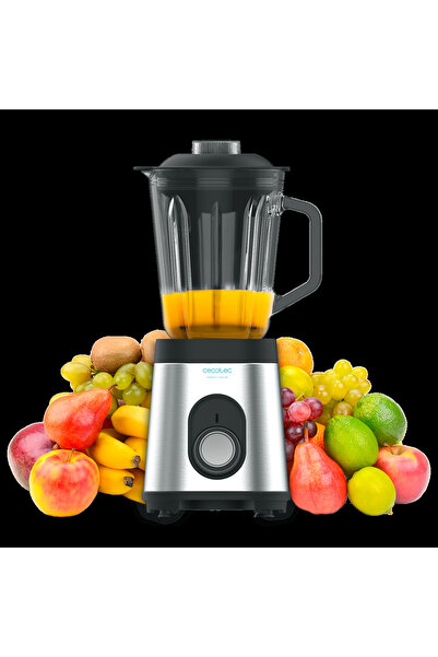 CECOTEC Power Black Titanium 1800MAX Inox Smoothie Blender