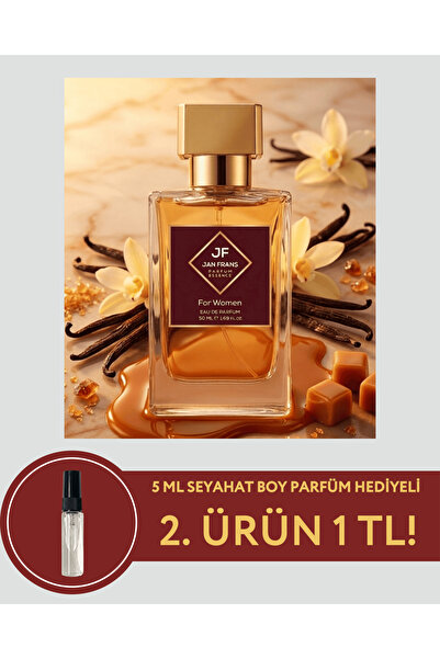 JF JAN FRANS LARI | VANİLYA KARAMEL TATLI NOTALI 50 ML EDP KADIN PARFÜM