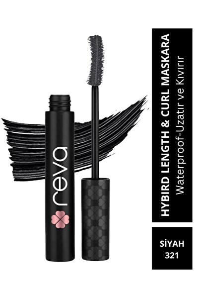 REVA Extending Hybrid Mascara - Hybrid Length & Curl Mascara Black - No: 321 ...