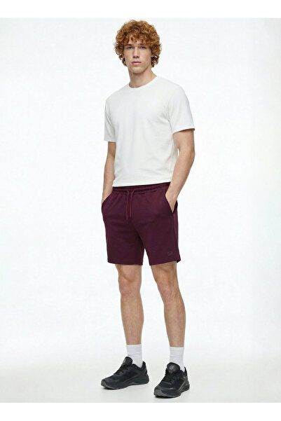 Discovery Expedition D6SM-SHT3803 Bordo Rahat Erkek Sweat Şort