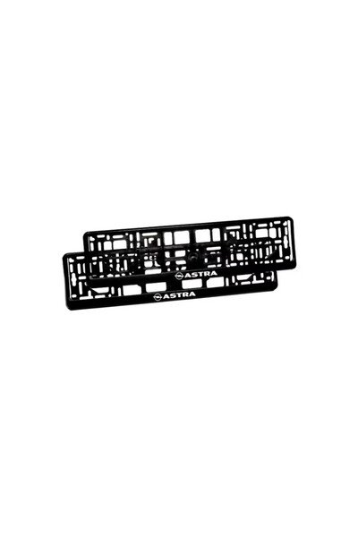 OEM Set 2 suporturi numar inmatriculare personalizat-Astra