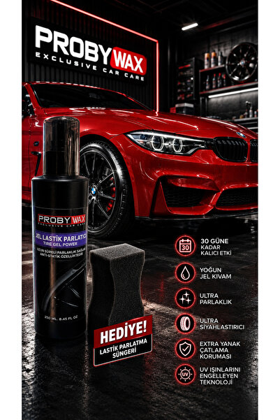 PROBYWAX EXCLUSIVE CAR CARE Jel Lastik Parlatıcı 250 ml