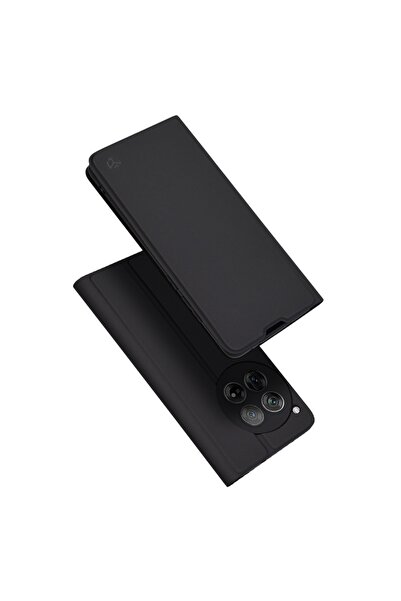 Techsuit Carcasă pentru OnePlus 12 - Magskin Book - Neagră