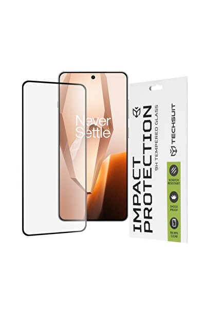 Techsuit Folie pentru OnePlus 13R - Techsuit 111D Full Cover / Full Glue Glas...