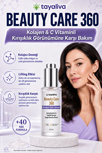 Tayaliva Beauty Care 360 - Kolajen İksir Yüz Serumu Gençleştirici Yaşlılık Ka...