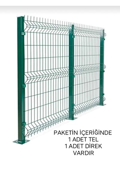 KONSEP Panel Çit Takımı yeşil yükseklik 100cmuzunluk 250 cm 1 adet