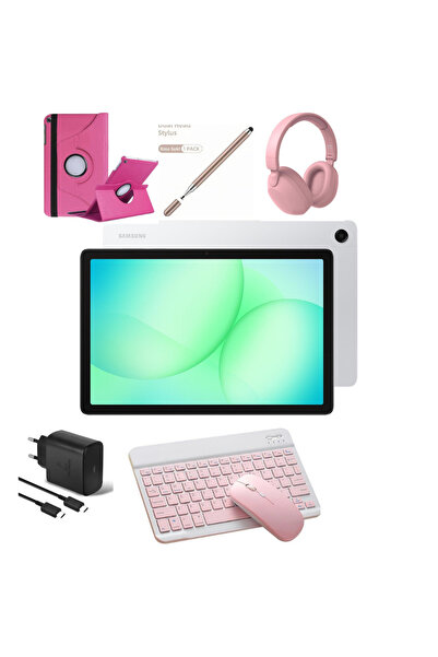 Samsung Galaxy Tab A11+ 256Gb 8GB-11'' Tablet +Tablet+Kılıf+Kalem+Klavye+Mous...