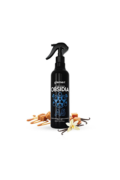 Glemen After shave colonie - OBSIDIA - A5 spiced caramel & vanilla - 400ml