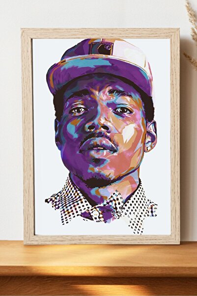 Luna Marissa Αφίσα Chance The Rapper - Χοντρό χαρτί χωρίς πλαίσιο, αφίσα Hiphop