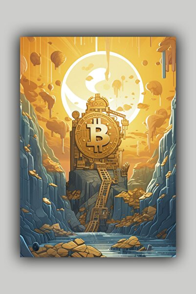 Luna Marissa Αφίσα Bitcoin Crypto - Μέρος τοίχου χωρίς πλαίσιο