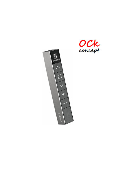 ock concept Cuppon Stilo 5 Kanallı Panjur Perde Grup Kumanda İtalyan Tasarım