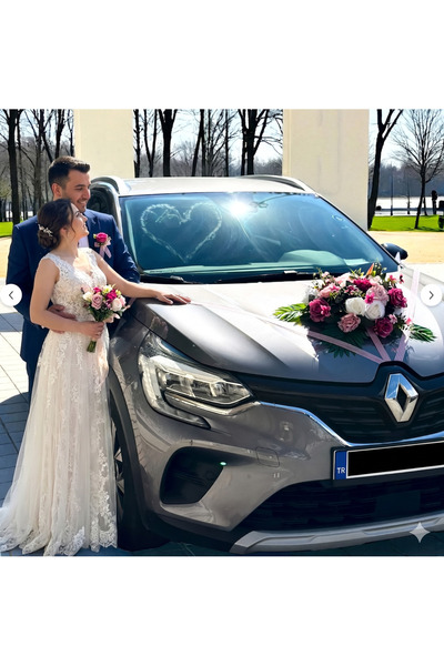 Bonicce Gelin Arabası Süsleme Seti, Düğün Arabası Süsü