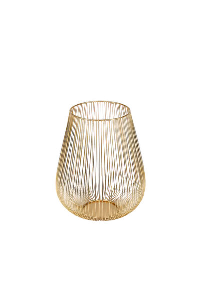 Blends Small Golden Candle Holder from Oro