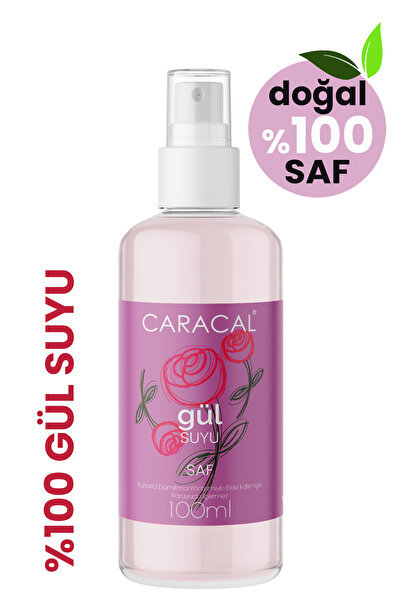 caracal Saf Gül Suyu Gözenek Sıkılaştırıcı Temizleyici Aydınlatıcı Yenileyici...