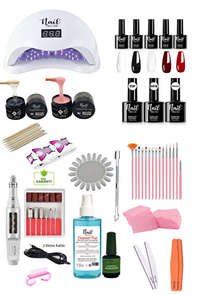 Nail Master Protez Tırnak Kalıcı Oje Full Set