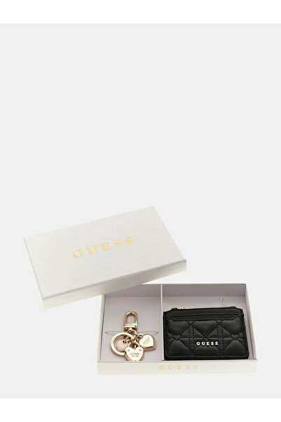 Guess مجموعة حافظة بطاقات وحلقة مفاتيح