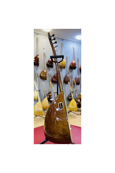 dost müzik Oyma Dut Bağlama Profesyonel Kısa Sap