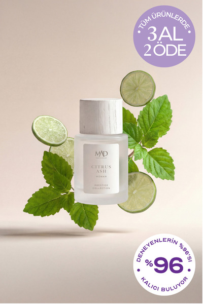 Mad Parfüm Mad Citrus Ash Prestige 50 ml Kadın Parfüm | Citrus - Sandal Ağacı...
