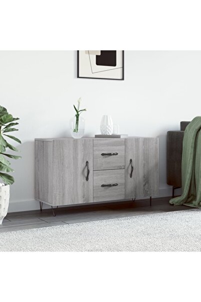Concept Servantă, gri sonoma, 100x36x60 cm, lemn compozit