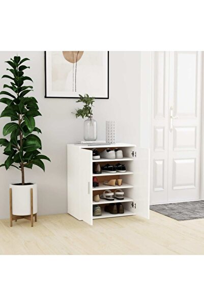 Concept Pantofar, alb, 60x35x70 cm, PAL