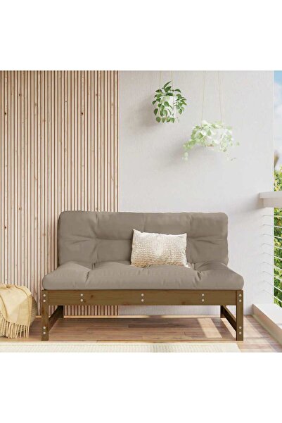 Concept Canapea de mijloc, 120x80 cm, maro miere, lemn masiv de pin