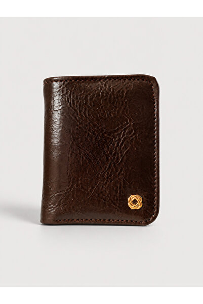 dericom Women's Mini Brown Wallet with Snap Fastener Card Holder – Small Wall...