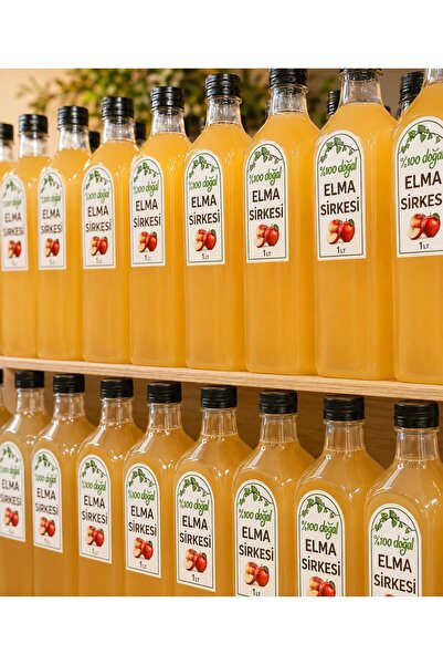 YöreselTat %100doğal Elma Sirkesi 1litre