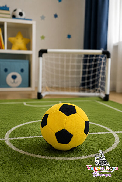 vagontoys Peluş Futbol Topu Oyuncak Yastık 17 cm