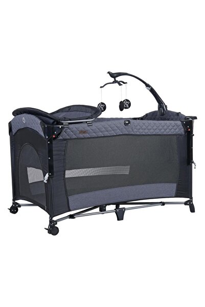 Prego Miami Premium Dönenceli Anne Yanı Oyun Parkı 70x120 cm 8040