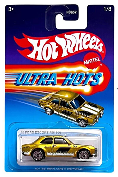 HOT WHEELS Ultra Hots Tekli Arabalar HDG52 - 70 FORD ESCORT RS1600 JBY60