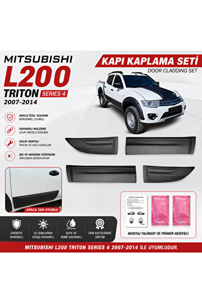 ROAL TUNİNG MİTSUBİLHİ L200 KAPI GÖVDE KAPLAMA KABARTMA DODİK 2007-20014 UYUM...