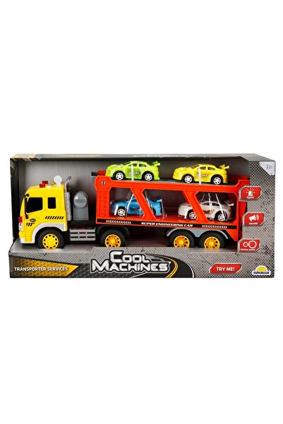Maxx Wheels Transportor cu lumini si sunete, Cool Machines, 1:20