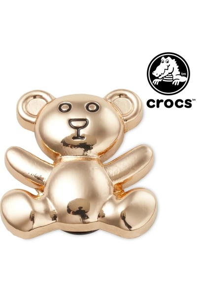 Crocs 10011085 Jibbitz ukras za papuče zlatni medvedić