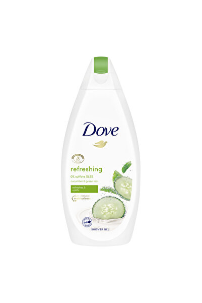 Dove Gel de duș răcoritor cu castravete și ceai verde, 500 ml
