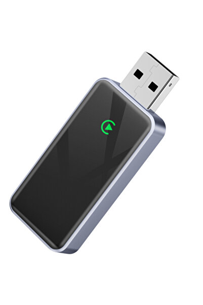 HASEPE Adaptor wireless 2 în 1 Carplay și Android Auto subțire, Smart USB car...