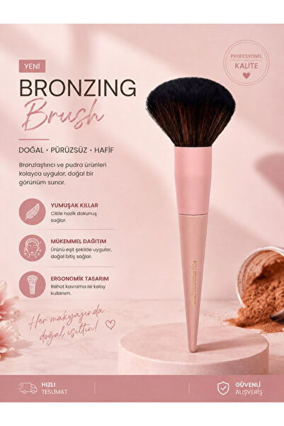 Soho N.Y.C. Pinky Pro P001- Professional Tanning Brush 18.5 cm