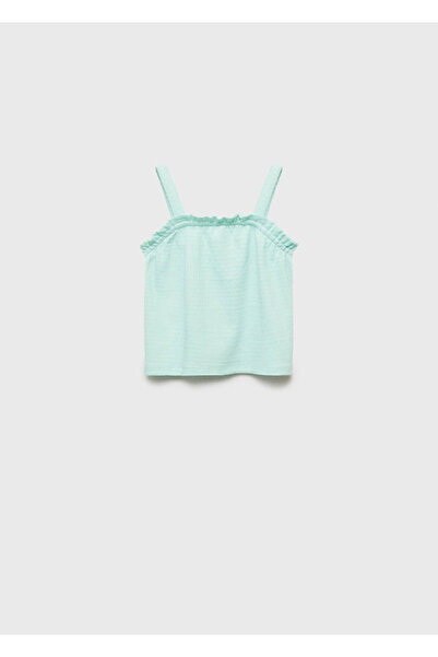 MANGO Baby Strappy Ruffle T-Shirt