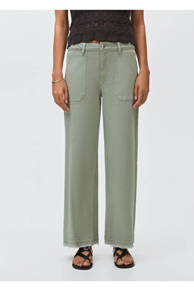 Mango Teen Cepli culotte pantolon