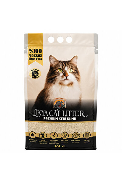 Maskot LİKYA FELLES AKTİF KARBON KEDİ KUMU 10 LT