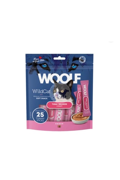 WOOLF Tuna and Salmon Flavored Juice 25*14g