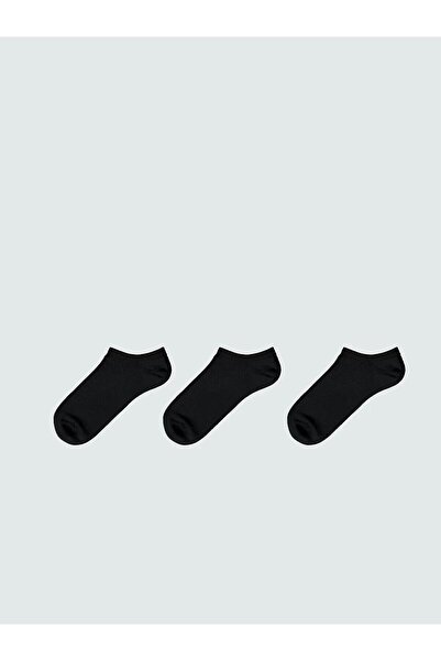 LC Waikiki Women's Plain Booties Socks 3-Pack (S5)